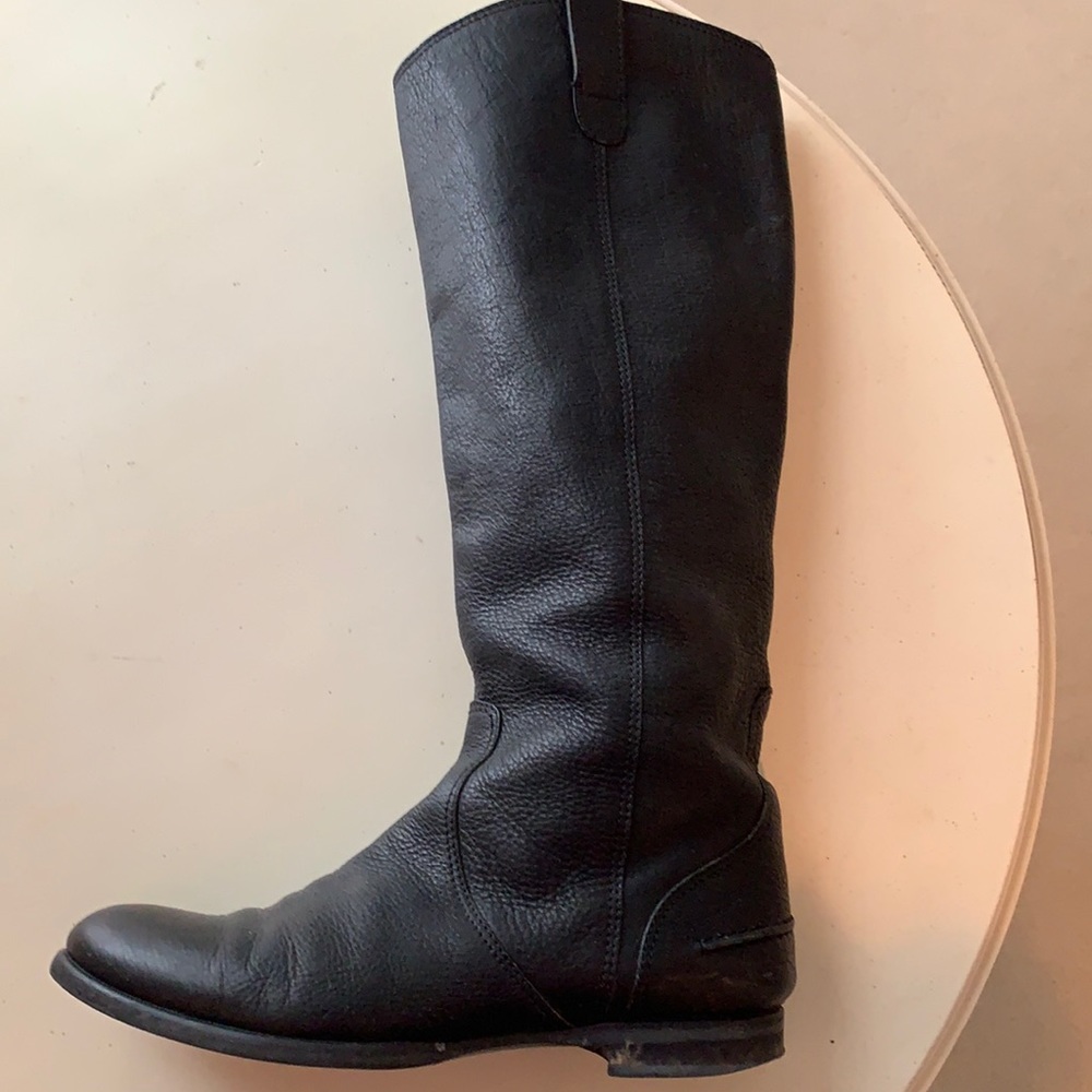 Madewell Black Leather Boots